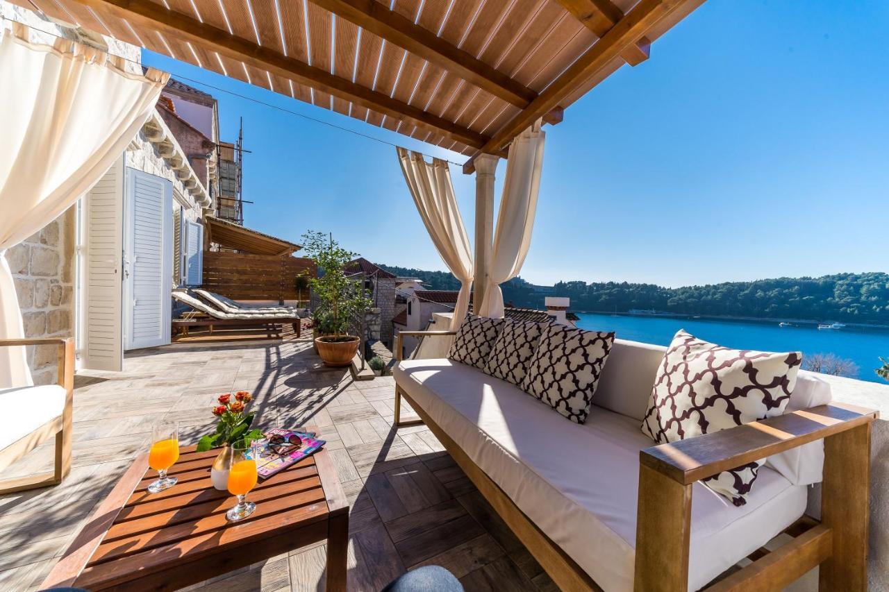 Dubrovnik-Cavtat Villa Mima -Sea Front Villa With Pool Dış mekan fotoğraf