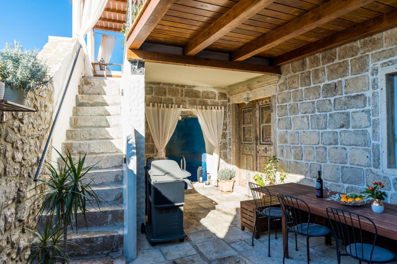 Dubrovnik-Cavtat Villa Mima -Sea Front Villa With Pool Dış mekan fotoğraf